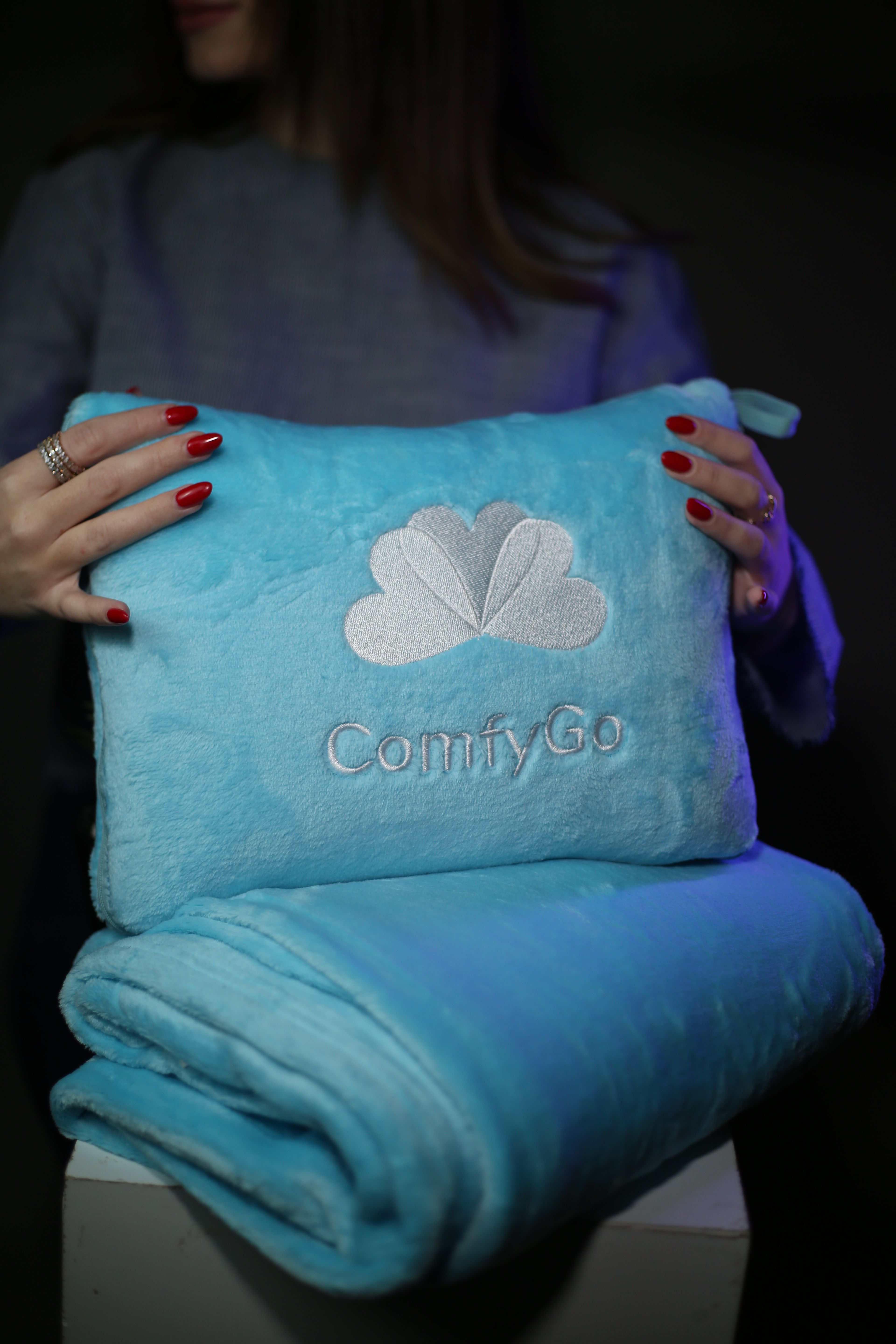 ComfyGo Blanket Pillow